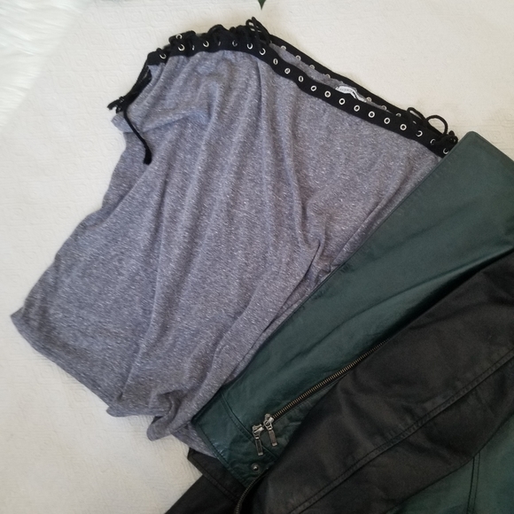 Fashion Nova Grey Top - Picture 1 of 7